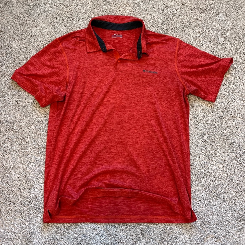 Mens Columbia Polo (Size Large)